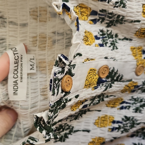 BNWOT Emerson Fry Santiago Maxi Dress M/L - Picture 4 of 8